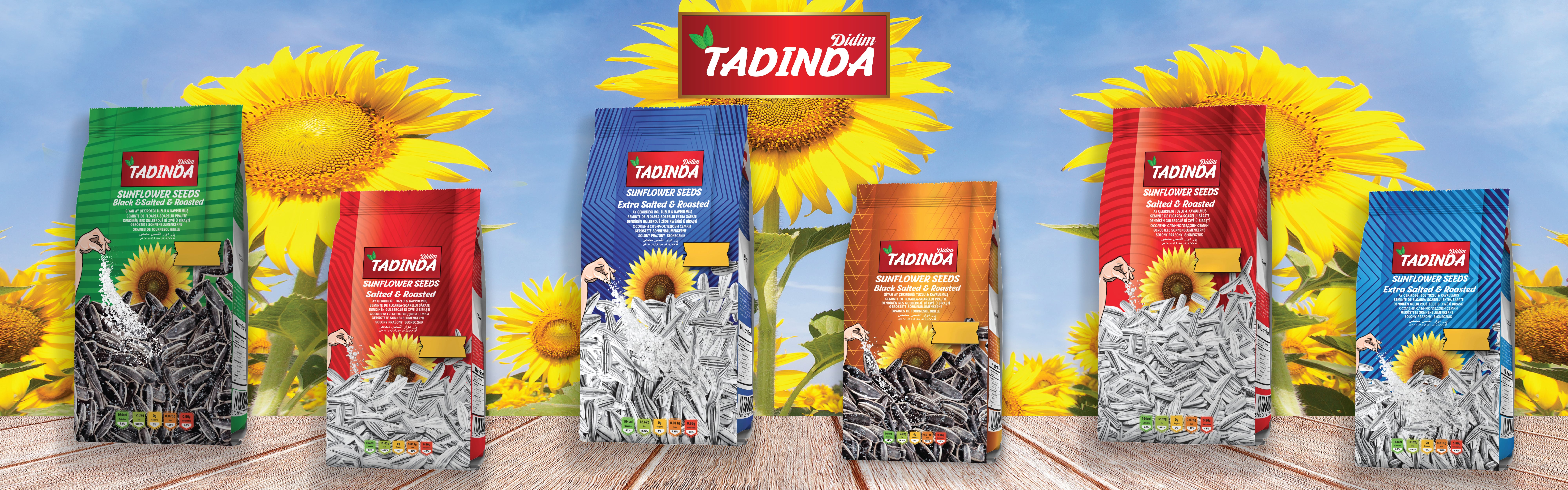 Tadinda sunflower seed product range